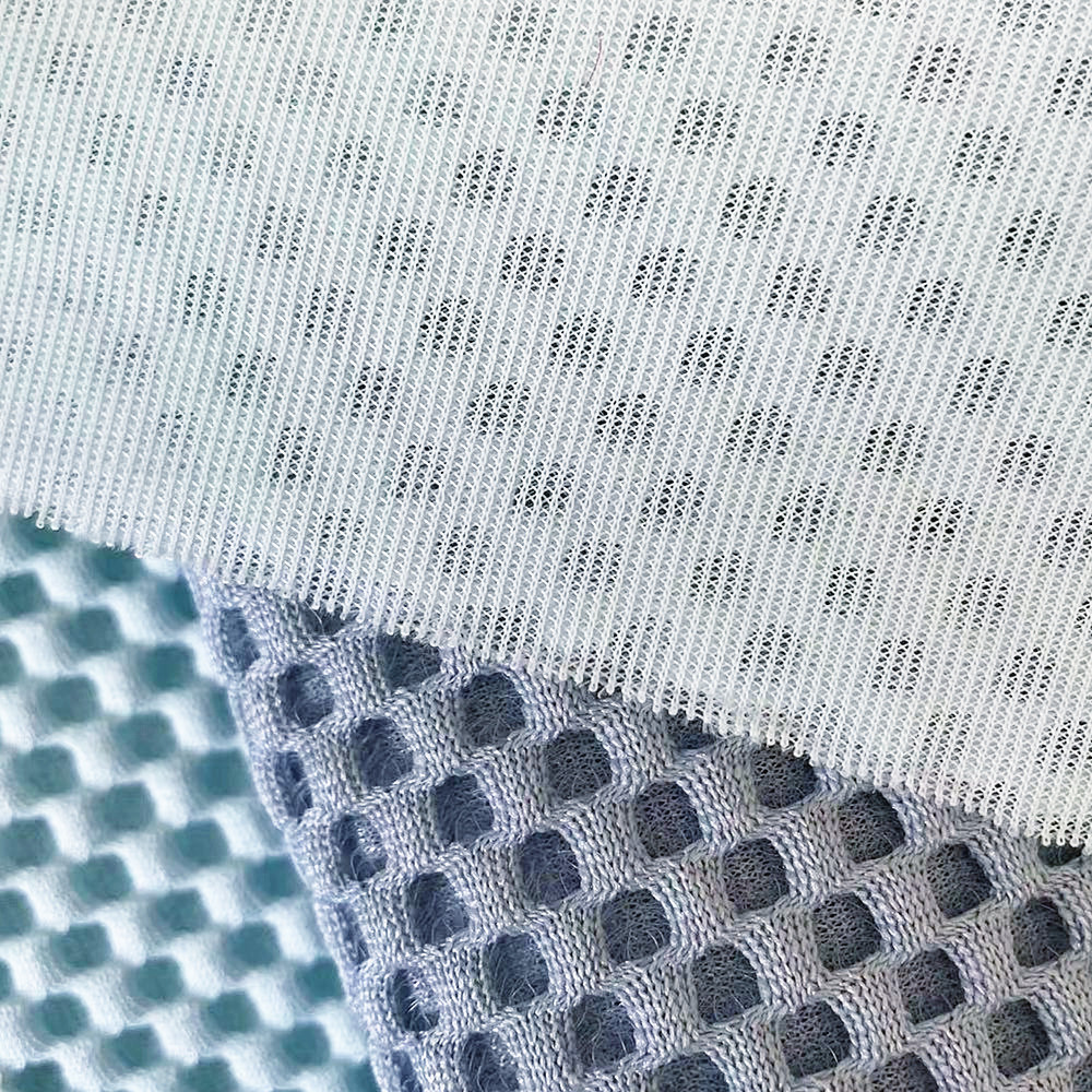 Double Bottom Thickened Honeycomb Sandwich Mesh Fabric for A Wide Mattress