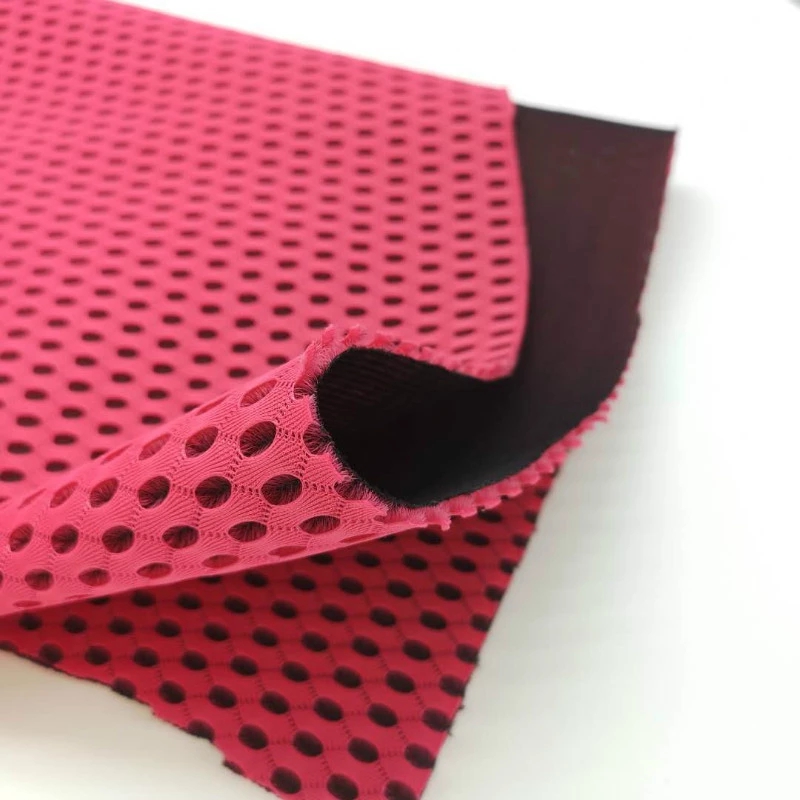Chine Thick Polyester Fabric Breathable Mesh 3d Spacer with Factory Price 