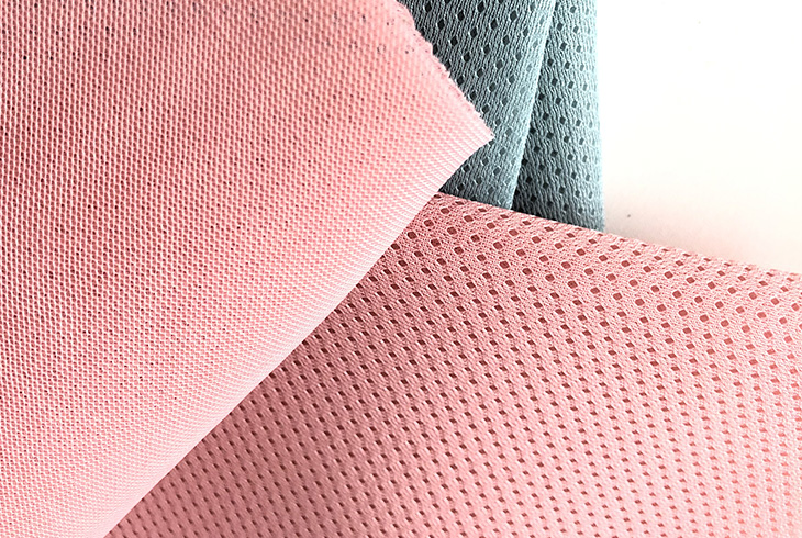 What is the spacer mesh made of?