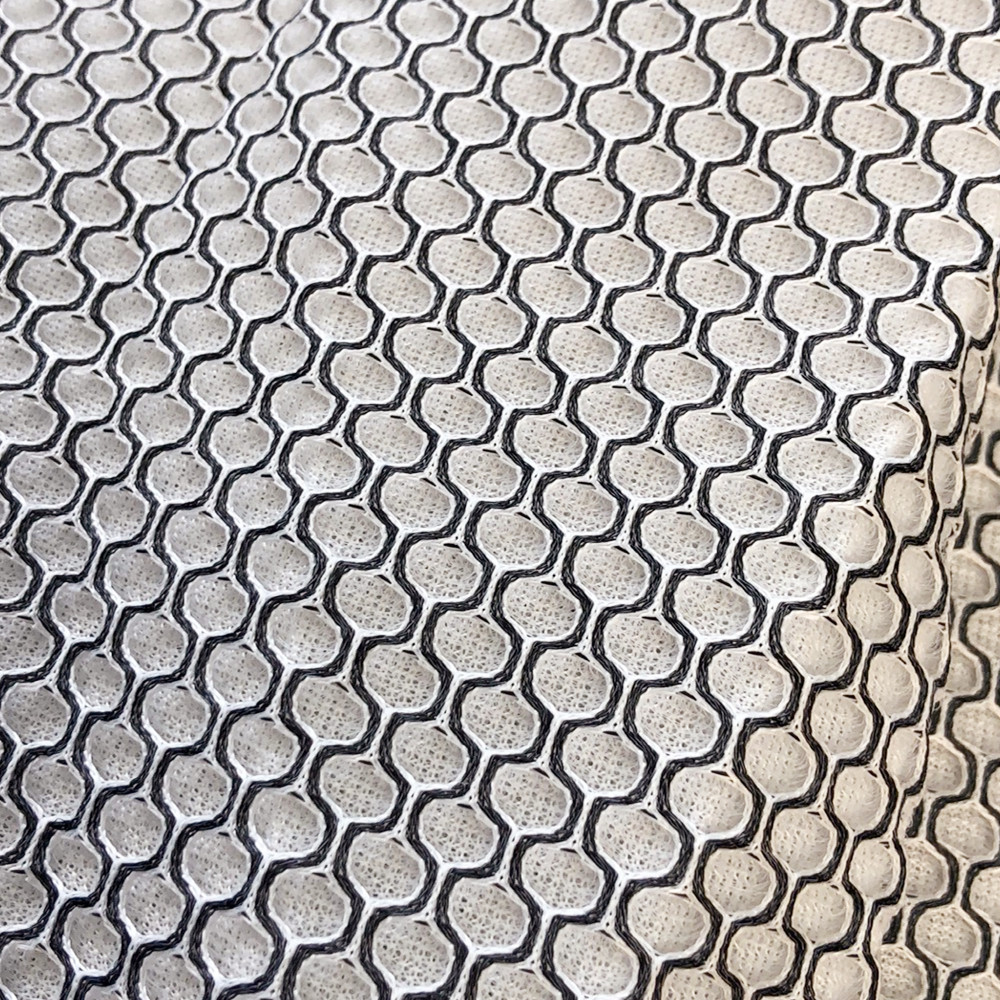 Yellow Red Orange Color Tricot Polyester 3d Air Mesh from China manufacturer 