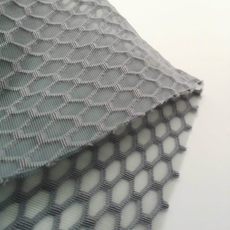 Green Thin 3d Spacer Air Mesh Factory Polyester for Curtain