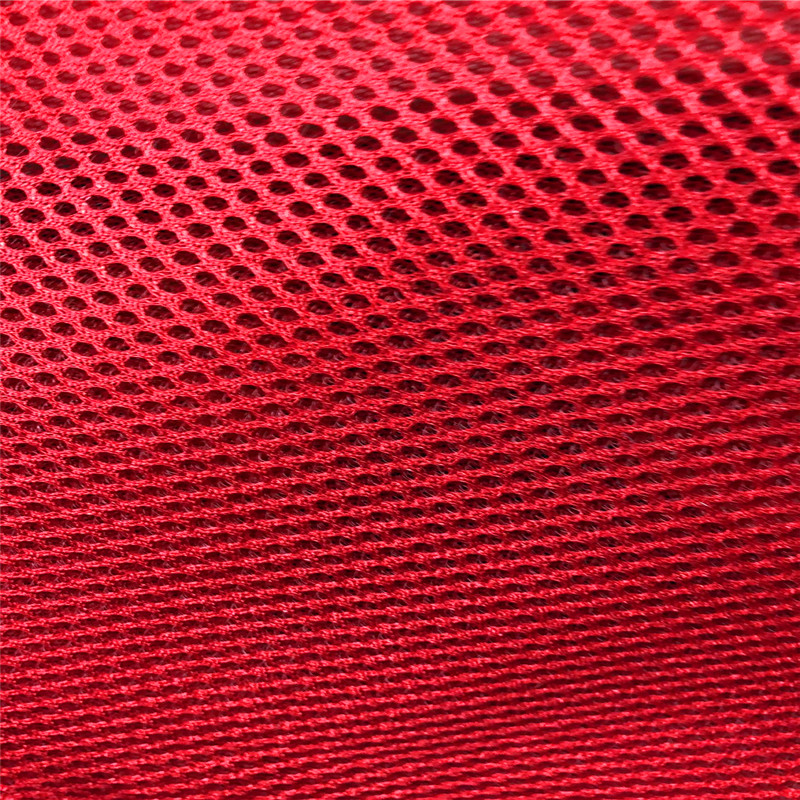 Small Round Hole Interlayer Breathable Mesh Cloth Polyester Luggage Motorcycle Seat Cushion Fabric