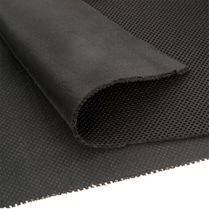 BLACK 3D SPACER Polyester Air Mesh Fabric for Shoe Bag