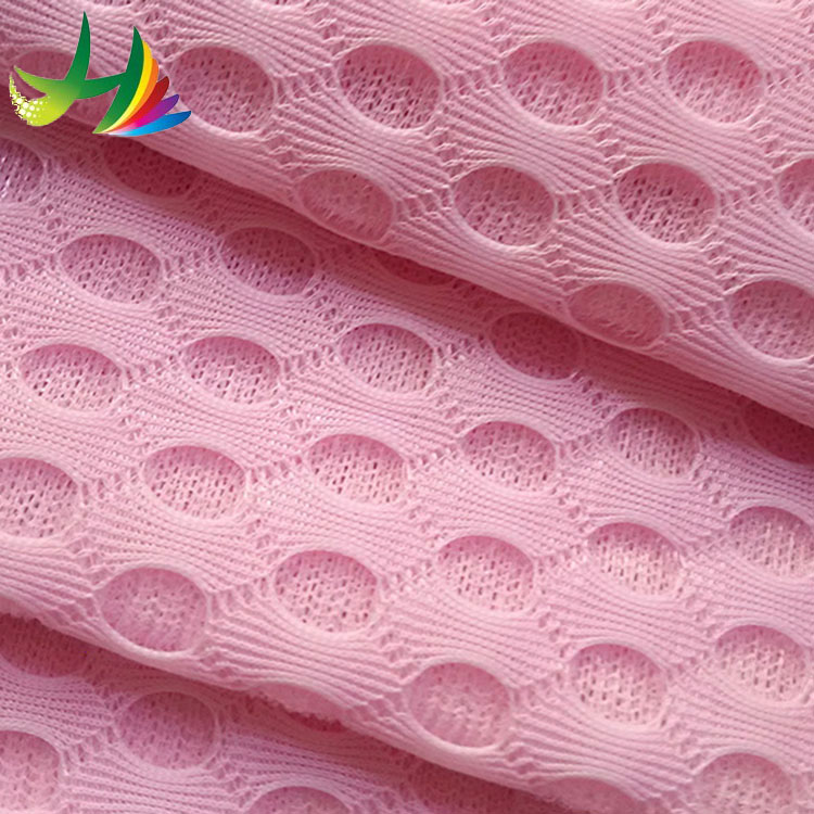 Blue Breathable 100% Polyester 3d Air Mesh Fabric Mattress 