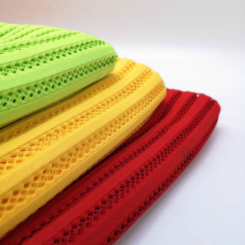 Clothing Strip Polyester Mesh 3d Spacer Polyester for Garment