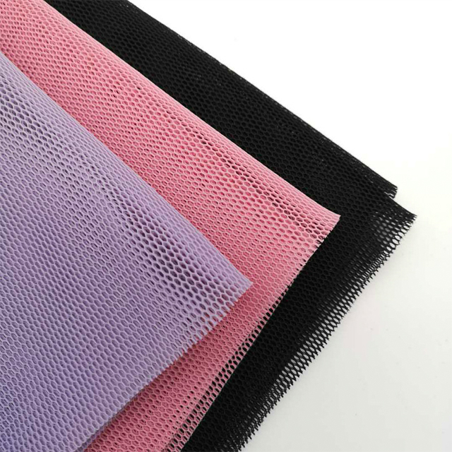 Pink Wedding Dress Polyester 3D Air Mesh Fabric 3d Spacer Mesh Fabric