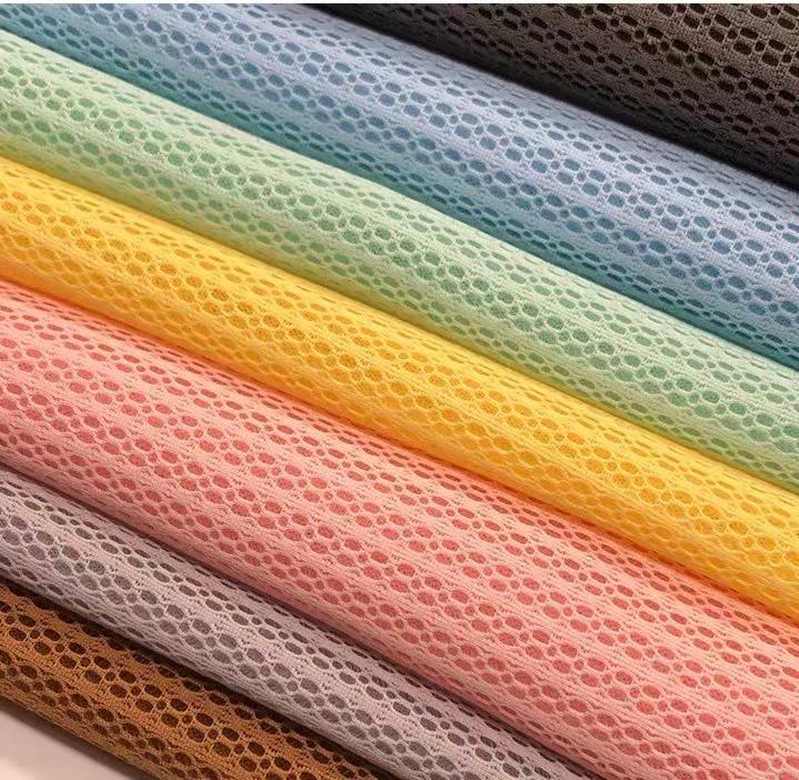 Polyester Air Mesh Fabric Warp Knit Fabric 3d Air Spacer Mesh Fabric