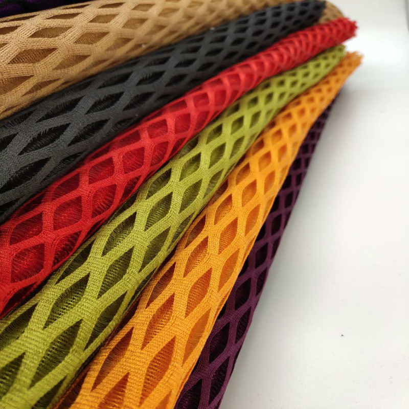 Purple hard 3D diamond air mesh