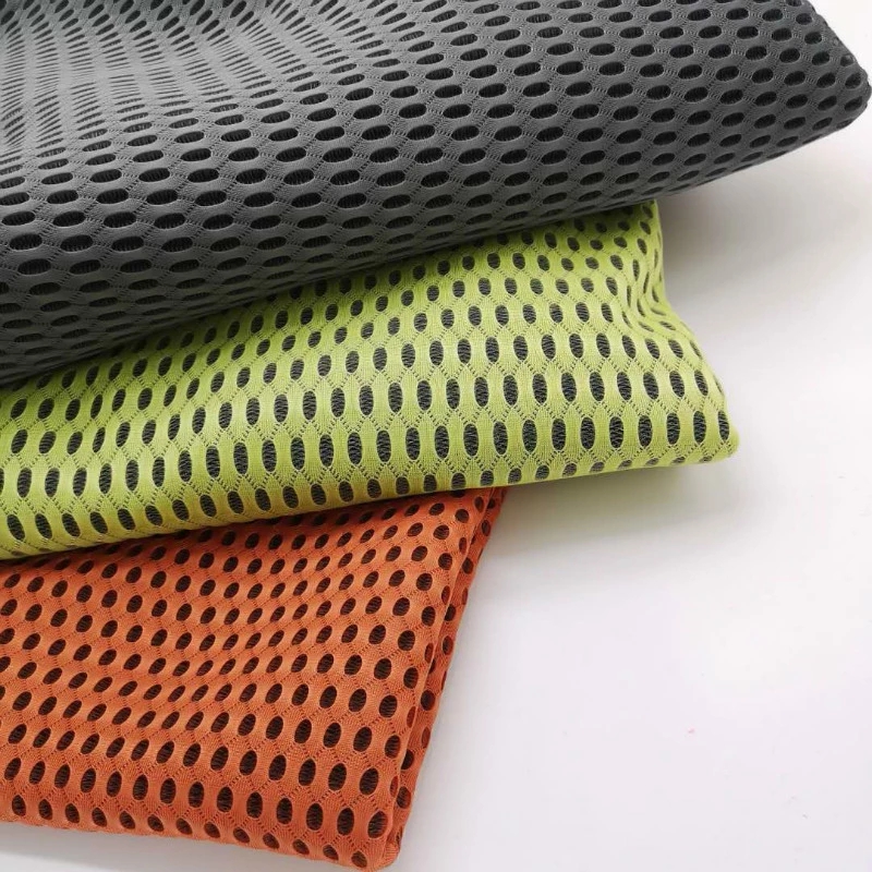 Chine Thick Polyester Fabric Breathable Mesh 3d Spacer with Factory Price 