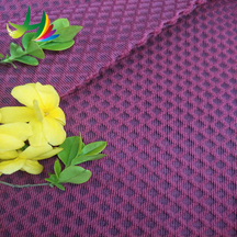 Double - Sided Hexagonal Rhomboid Polyester Mesh Fabric