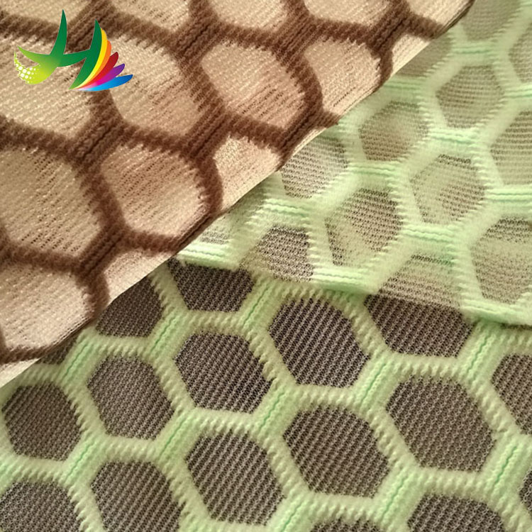  Factory 100 Polyester Mesh Knitting Fabric Casual Walking Shoes Mattress