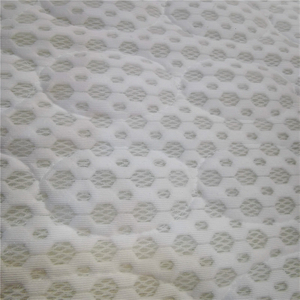 White Customized Breathable Royal Air Flow Honeycomb 3D Mesh Fabric For Baby Crib Bedding Set