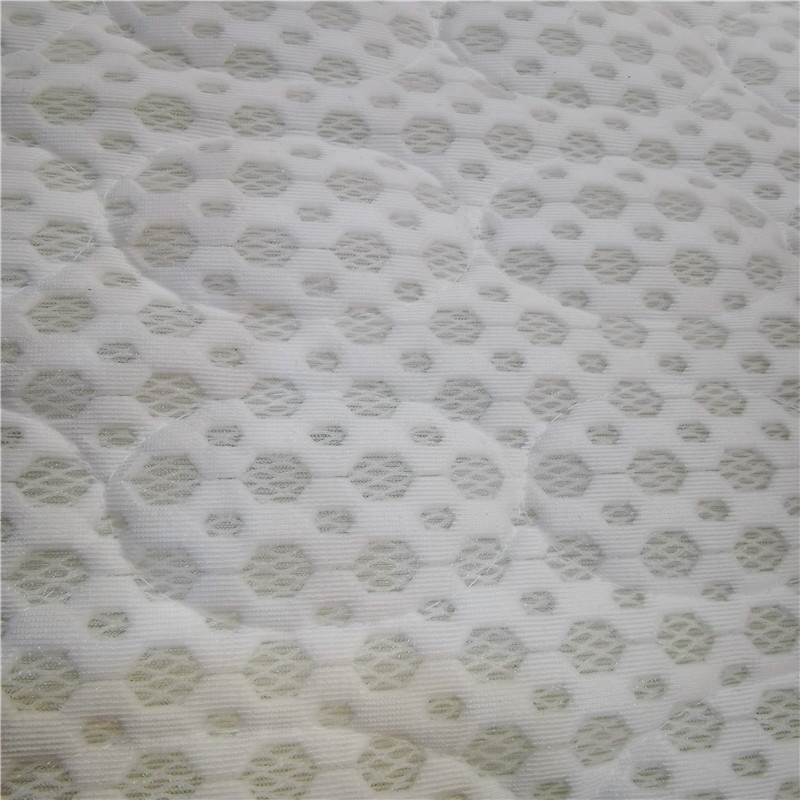China Supplier 100% Polyester Transparent Diamond 3D Air Mesh Fabric