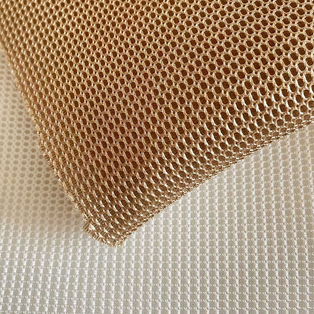Polyester Mesh Fabric for Clothing Mesh Net Fabric Soft 3d Spacer Fabric for Car Seat Cover,3d Air Mesh Fabric for Home Textile