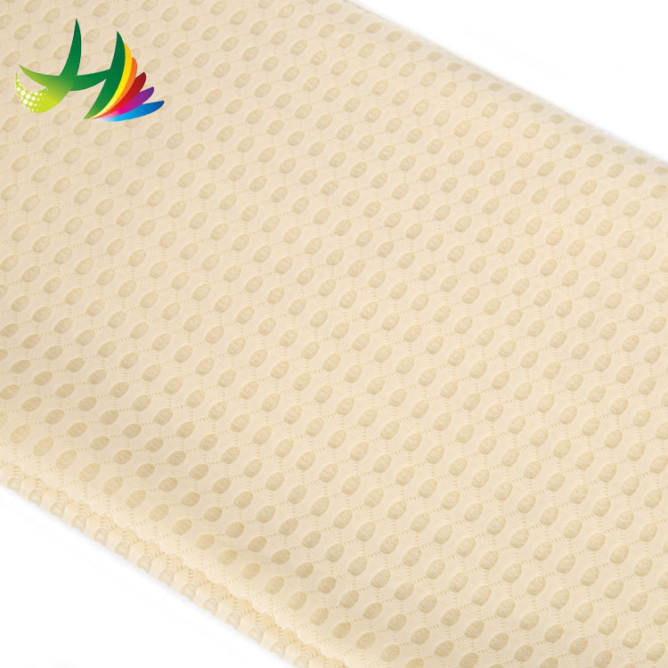 Blue Breathable 100% Polyester 3d Air Mesh Fabric Mattress 