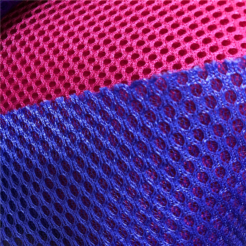 100% Polyester 3D Mesh Fabric with Anti Skid Backing